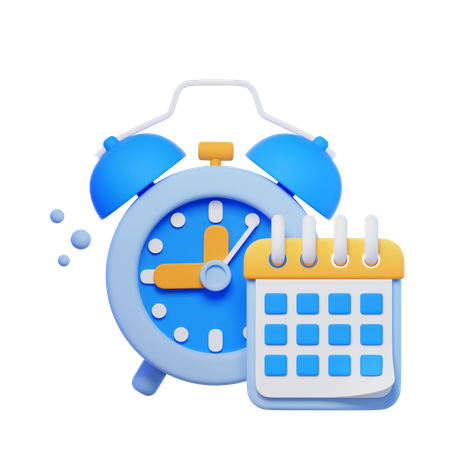 Horaire d'alarme  3D Icon