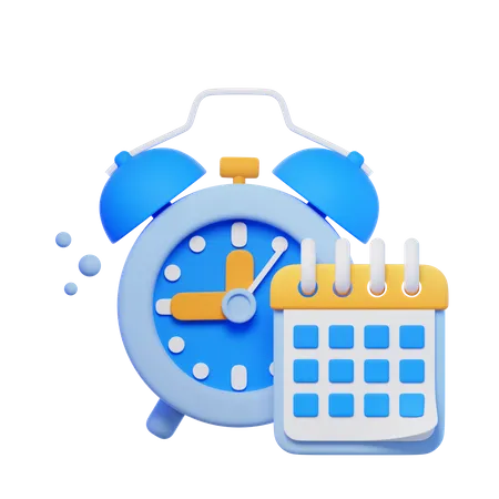 Horaire d'alarme  3D Icon