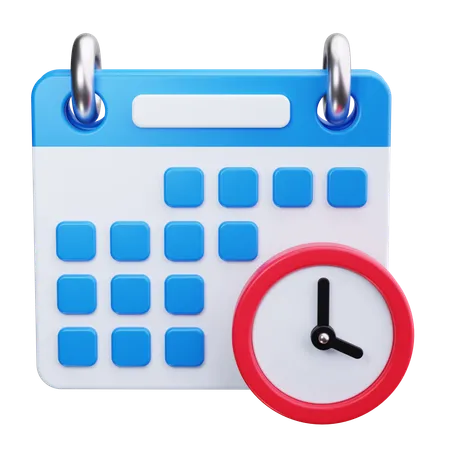 Calendrier des affaires  3D Icon