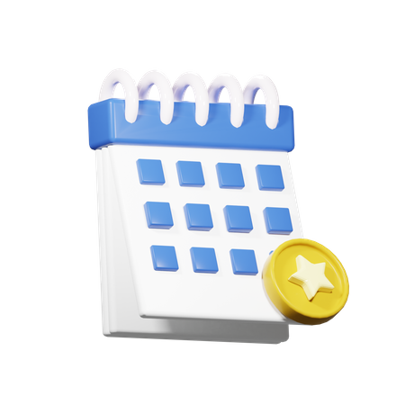 Événement du calendrier  3D Icon