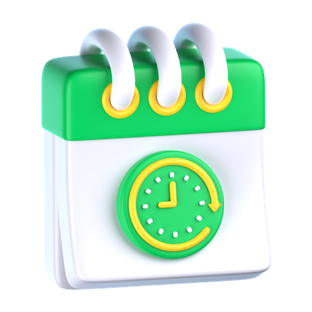 Calendrier Calendrier  3D Icon