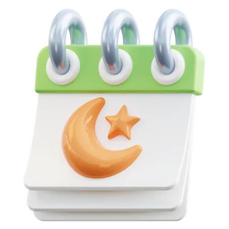 Calendrier islamique  3D Icon