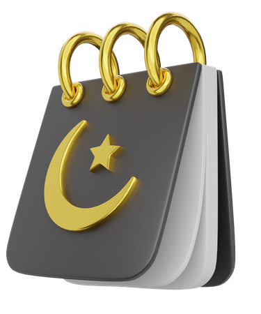 Calendrier islamique  3D Icon