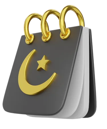 Calendrier islamique  3D Icon