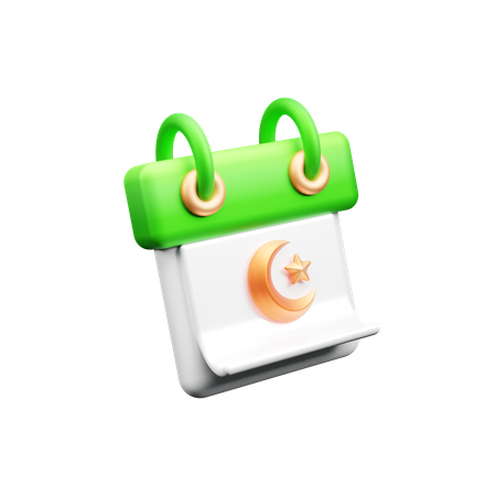 Calendrier Ramadan  3D Icon