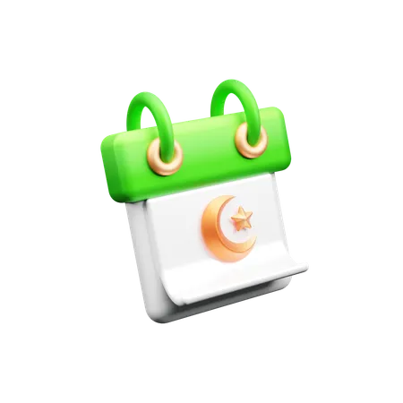 Calendrier Ramadan  3D Icon