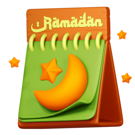 Calendrier Ramadan  3D Icon