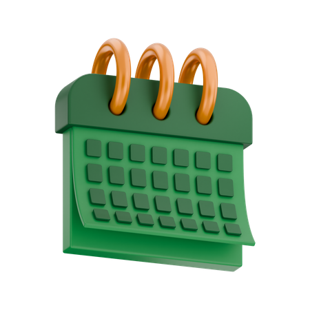 Calendrier Ramadan  3D Icon