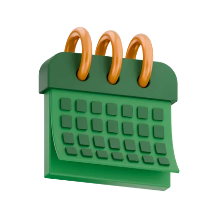 Calendrier Ramadan  3D Icon