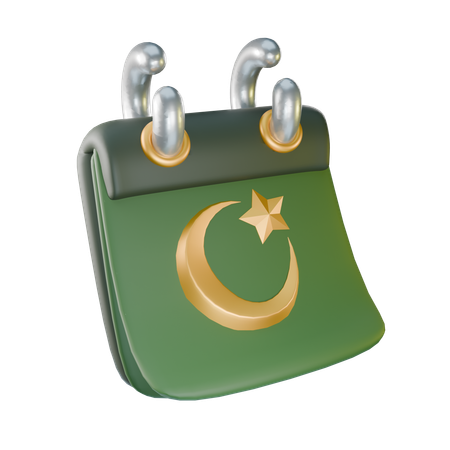 Calendrier Ramadan  3D Icon