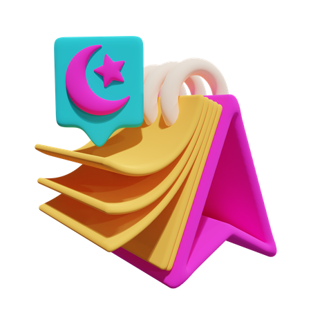 Calendrier Ramadan  3D Icon