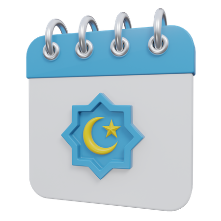 Calendrier Ramadan  3D Icon