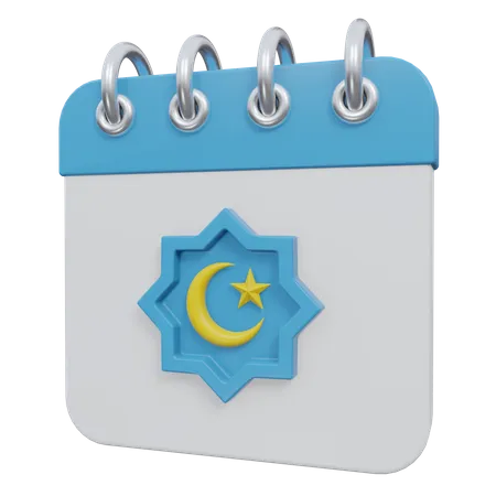 Calendrier Ramadan  3D Icon