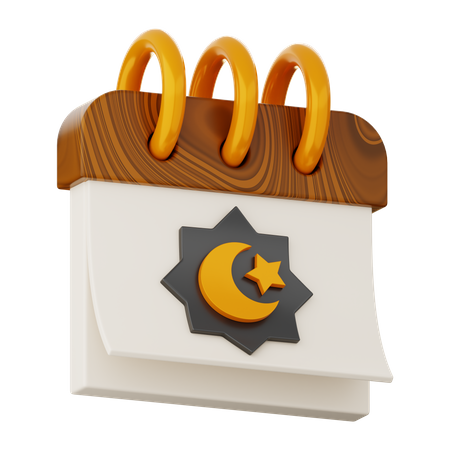 Calendrier Ramadan  3D Icon