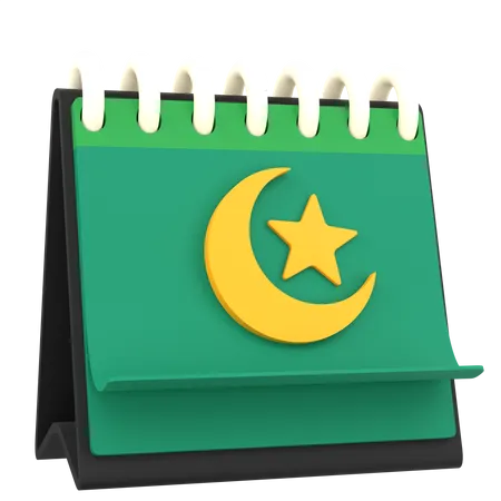 Calendrier Ramadan  3D Icon