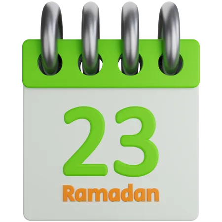 Calendrier du ramadan  3D Icon