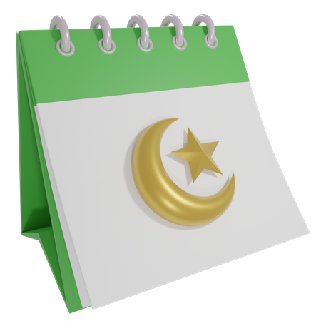 Calendrier du Ramadhan  3D Icon