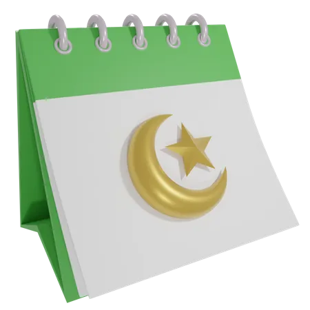 Calendrier du Ramadhan  3D Icon