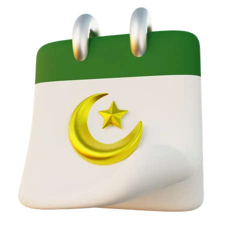 Calendrier du Ramadhan  3D Icon