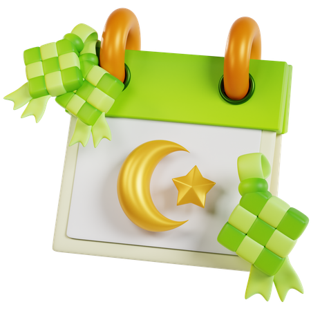 Calendrier du ramadan  3D Icon