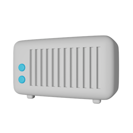 Calentador  3D Icon