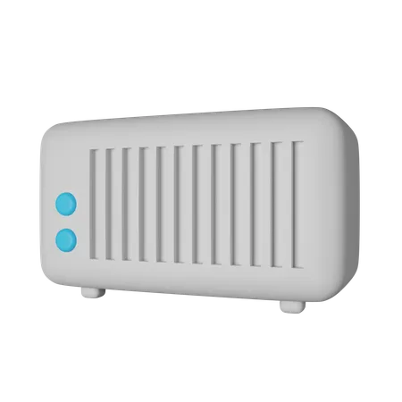 Calentador  3D Icon