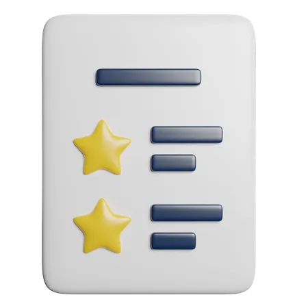 Clasificación  3D Icon