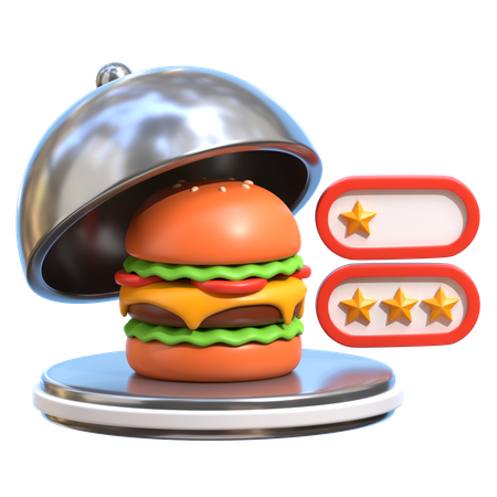 Calificación de alimentos  3D Icon