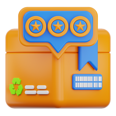 Calificación del producto  3D Icon