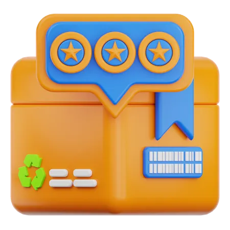 Calificación del producto  3D Icon