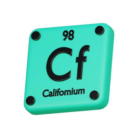 Califomium  3D Icon