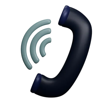 The Phone Call Rang 3D Icon