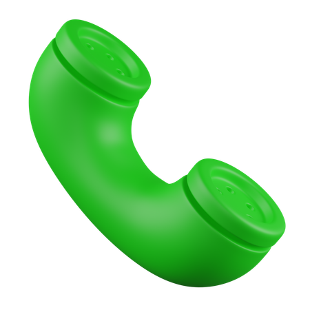 電話  3D Icon