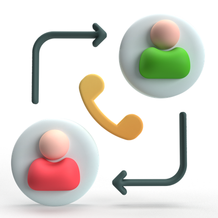 Call  3D Icon