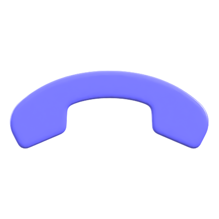 電話  3D Icon