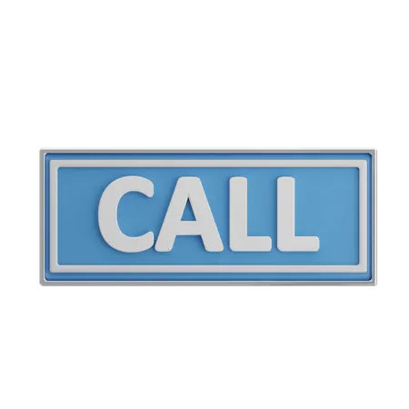 Call  3D Icon