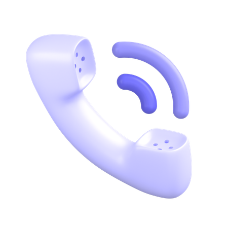 Call  3D Icon