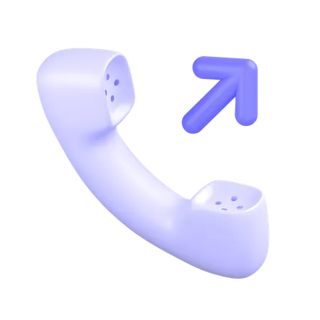 Call  3D Icon