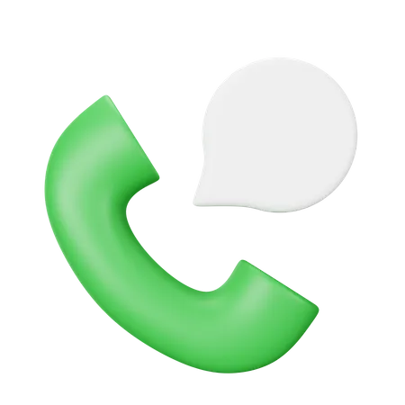 Call  3D Icon