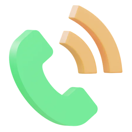 Call  3D Icon