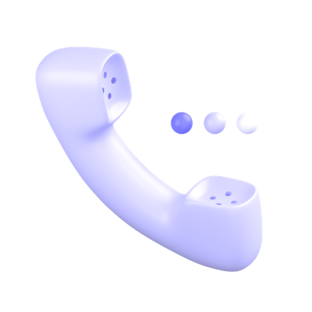 Call  3D Icon