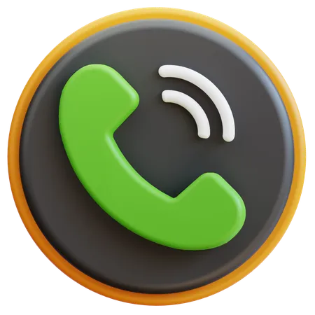 Call  3D Icon