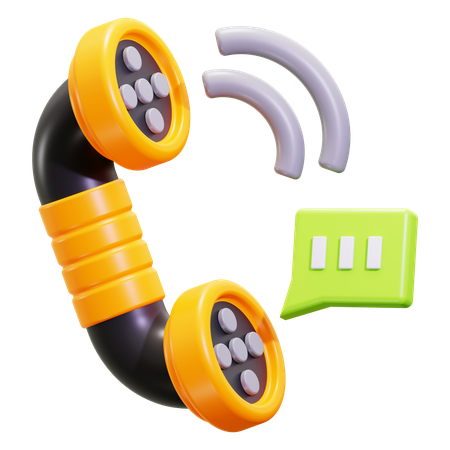 Call  3D Icon