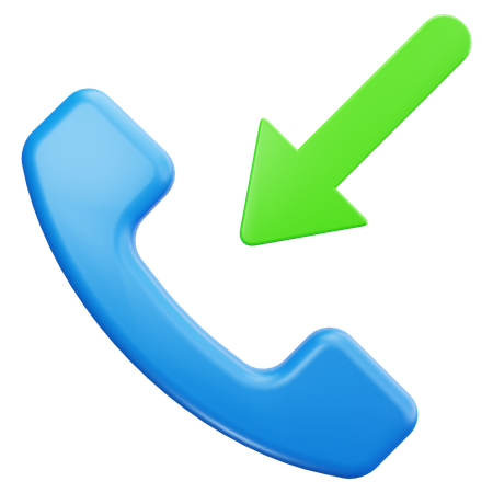 Call Answered  3D Icon