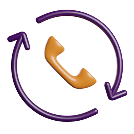 Call Back  3D Icon