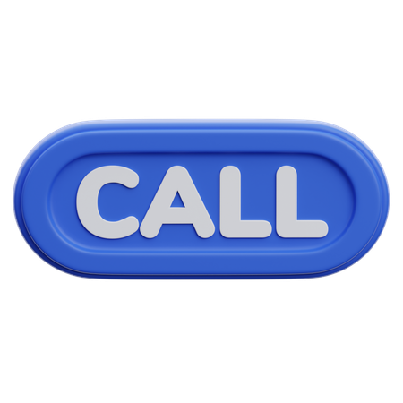 Call Button  3D Icon