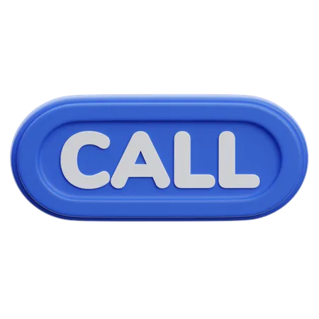 Call Button  3D Icon