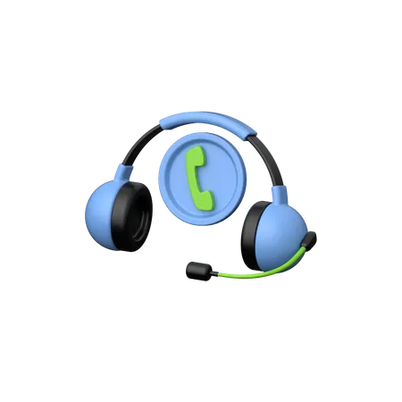Call Center 3 D Icon Represents Customer Service Communication Support Assistance And Handling Of Inquiries Or Issues Via Telephone Interactions 3D Icon
