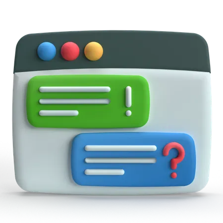 콜센터  3D Icon