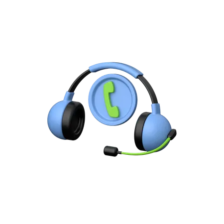 Call Center  3D Icon